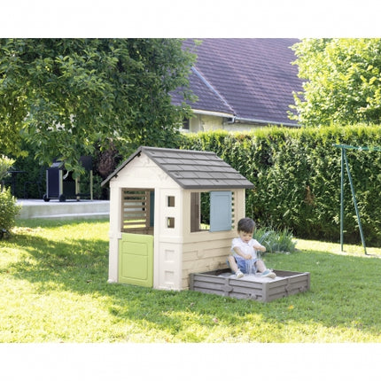 Smoby Square Speelhuis met zandbak