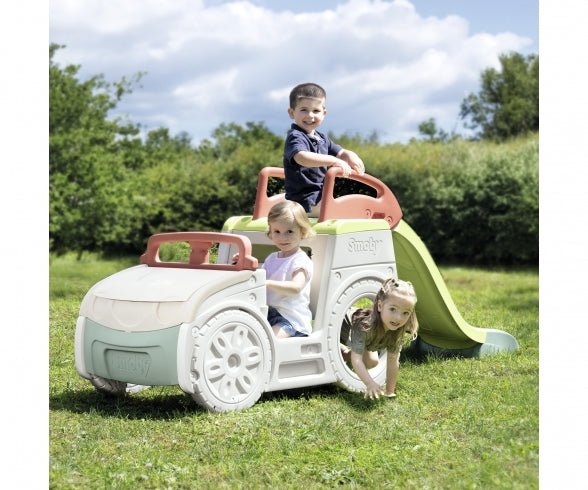 Smoby Adventure Car met glijbaan en zandbak - Azzura Pool