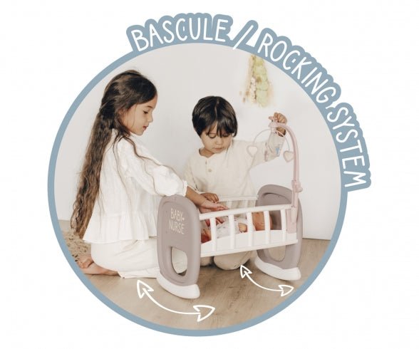 Smoby Baby Nurse Schommelbed - Azzura Pool