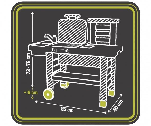 Smoby barbecue Garden Kitchen - Azzura Pool