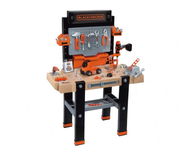 Smoby Black + Decker Bricolo Ultimate Speelgoed Werkbank - Azzura Pool