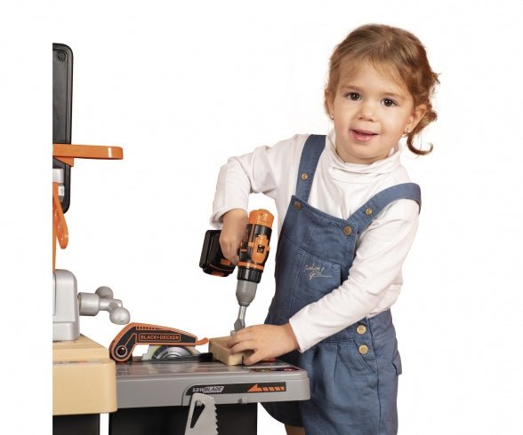 Smoby Black + Decker Mega Center speelgoed werkbank - Azzura Pool