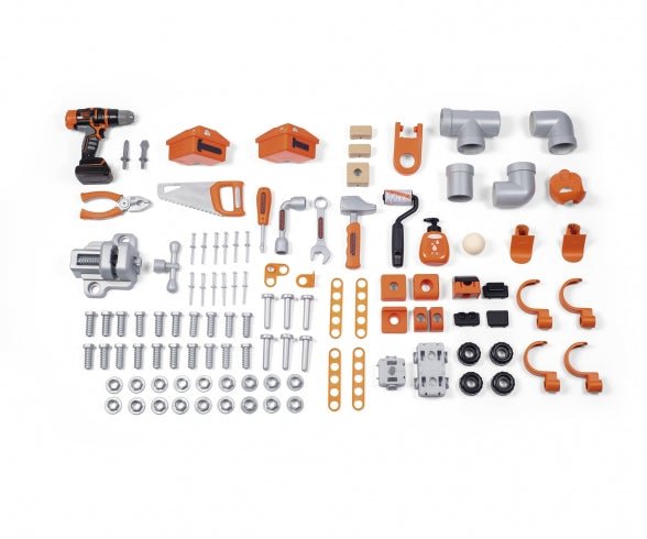 Smoby Black + Decker Mega Center speelgoed werkbank - Azzura Pool