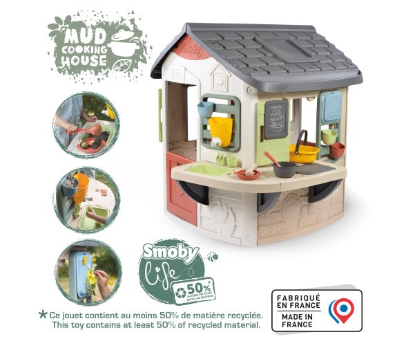 Smoby Buitenkeuken Speelhuis - Azzura Pool