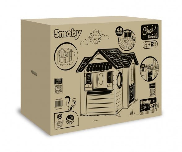 Smoby Chef House speelhuis - Azzura Pool
