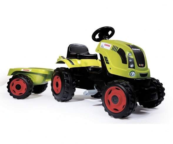 Smoby Claas Farmer Xl Traktor + Aanhangwagen - Azzura Pool