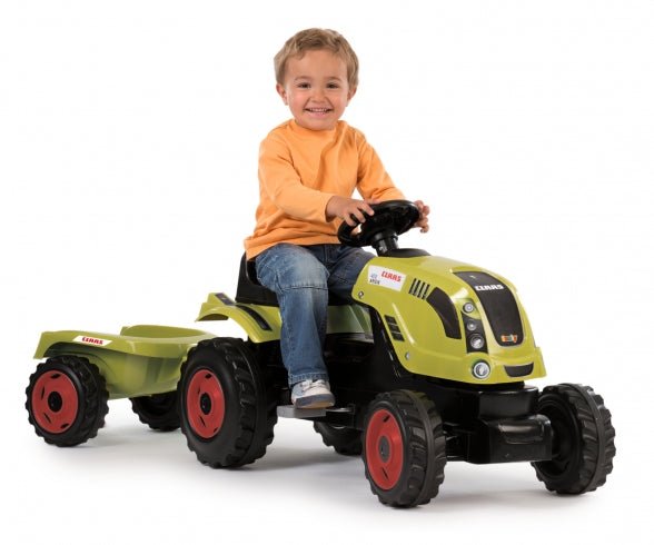 Smoby Claas Farmer Xl Traktor + Aanhangwagen - Azzura Pool