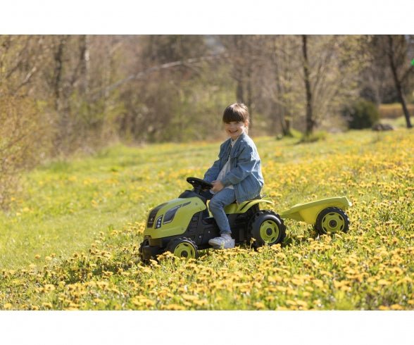 Smoby Farmer XL traptractor met aanhanger - Groen - Azzura Pool
