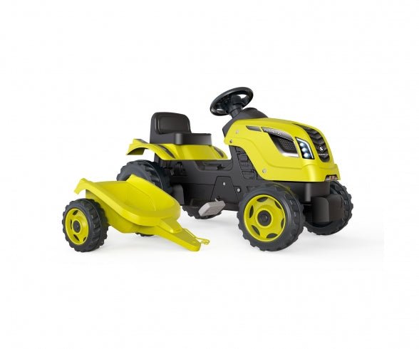 Smoby Farmer XL traptractor met aanhanger - Groen - Azzura Pool