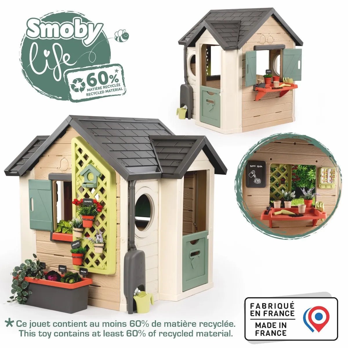 Smoby Garden House speelhuis - Azzura Pool