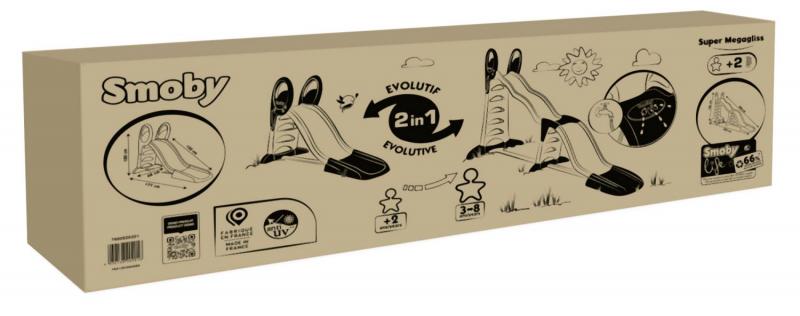 Smoby Glijbaan Super Megagliss - Azzura Pool