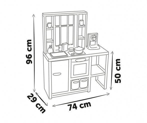 Smoby keuken Loft - Azzura Pool