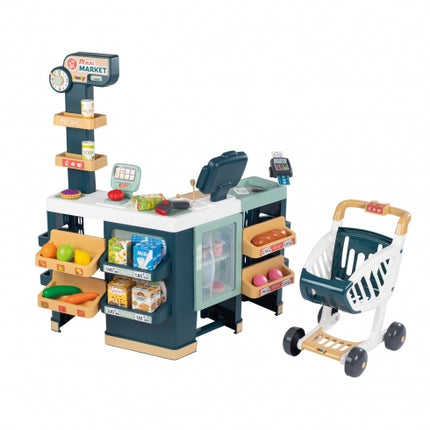 Smoby Maxi Supermarkt met Winkelwagentje