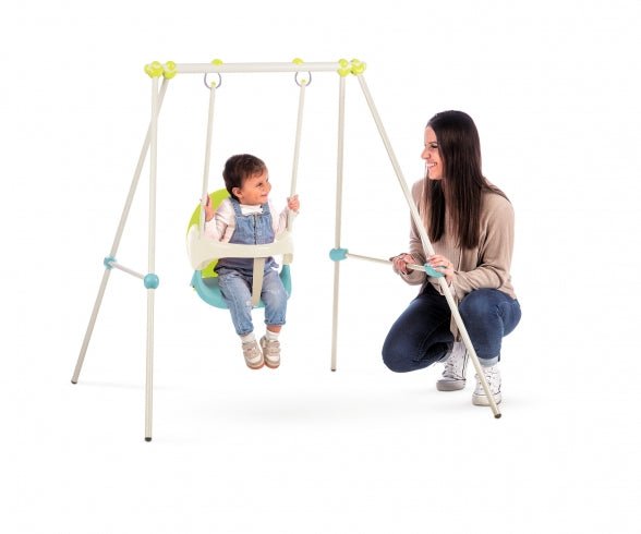 Smoby Metalen Babyschommel - 120 x 117 x 120 cm - Azzura Pool