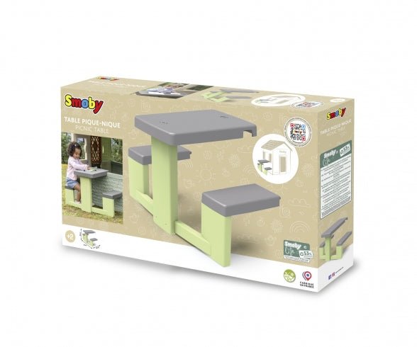 Smoby speelhuis accessoire - Picknicktafel - Azzura Pool
