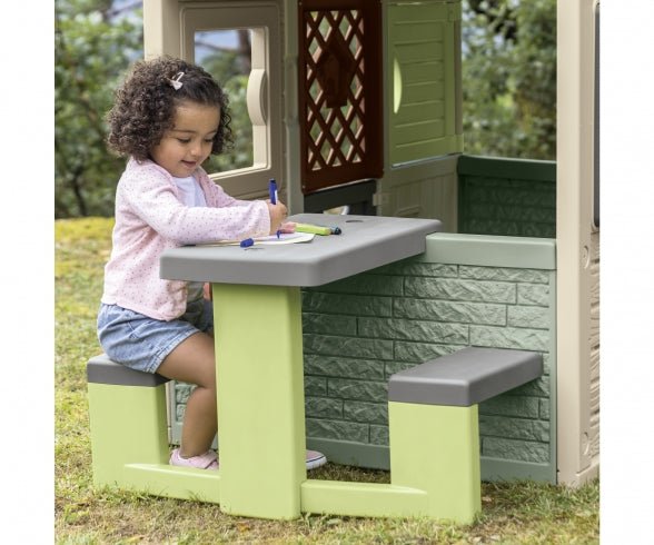 Smoby speelhuis accessoire - Picknicktafel - Azzura Pool