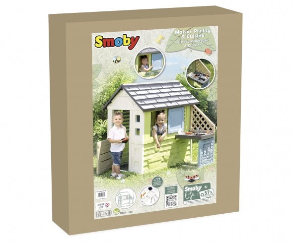 Smoby Speelhuis Pretty + Keuken - Azzura Pool