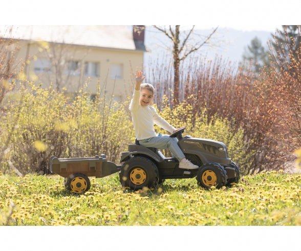 Smoby Stronger XXL tractor + aanhangwagen - Azzura Pool
