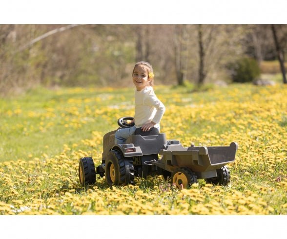 Smoby Stronger XXL tractor + aanhangwagen - Azzura Pool