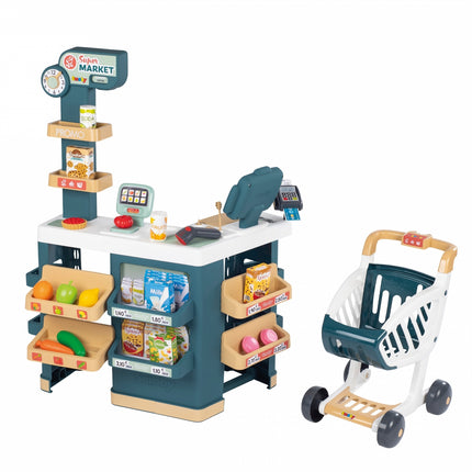 Smoby supermarkt met winkelwagentje