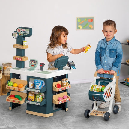 Smoby supermarkt met winkelwagentje