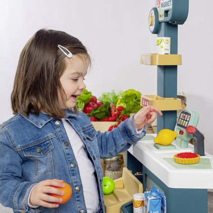 Smoby supermarkt met winkelwagentje