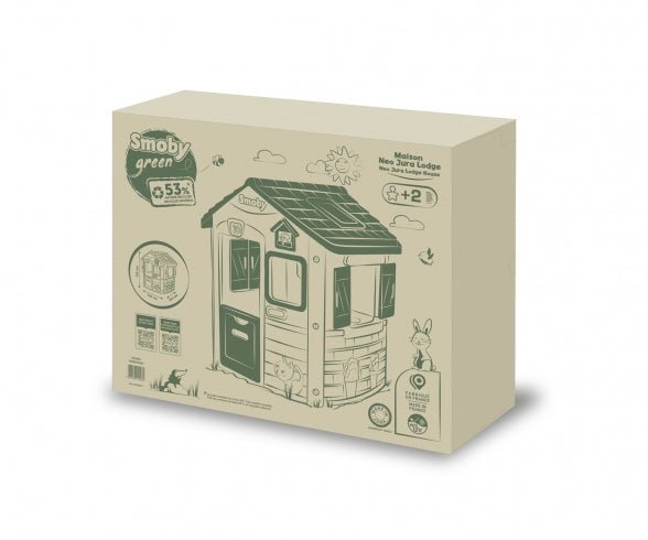 Smoby Sustainable Neo Jura Lodge speelhuis - Azzura Pool