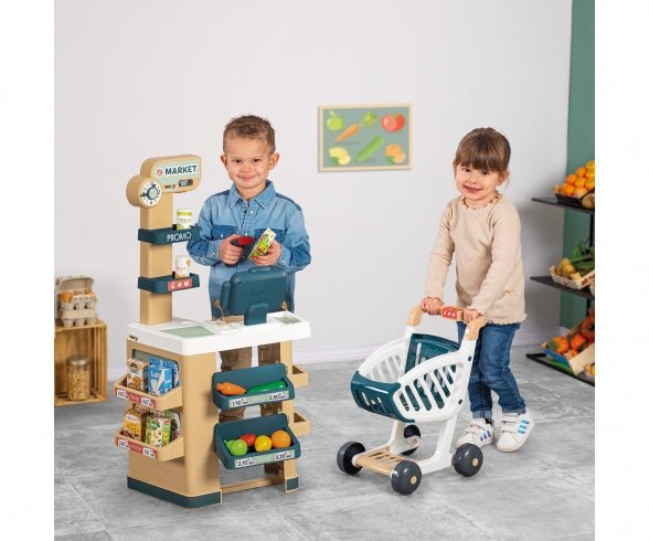 Smoby Winkel met winkelwagen - Azzura Pool
