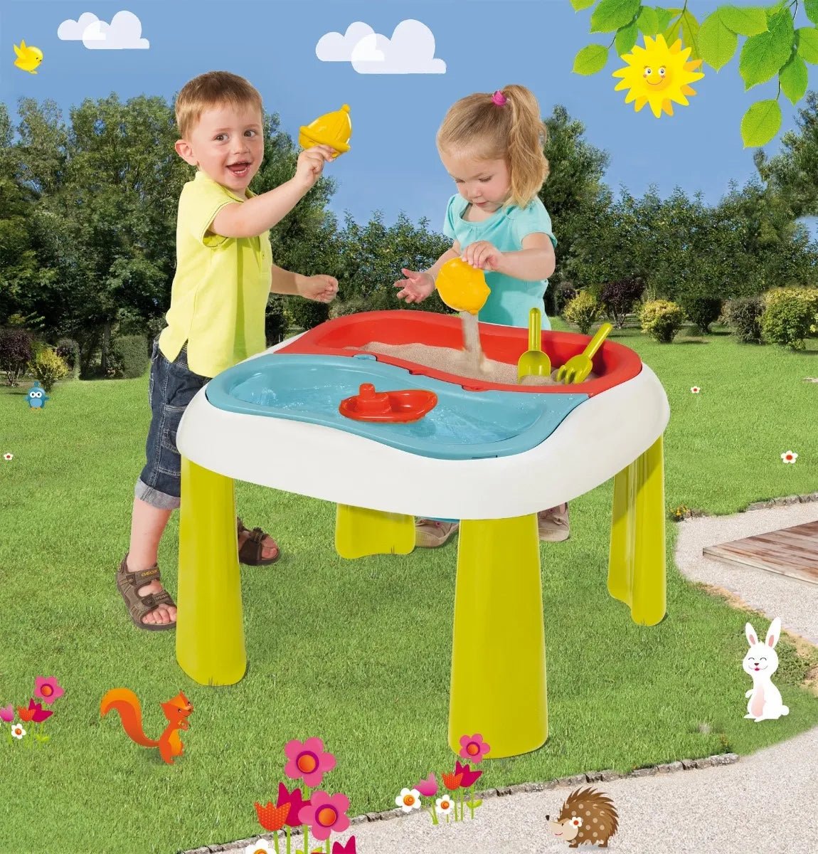 Smoby zand- en watertafel - Azzura Pool