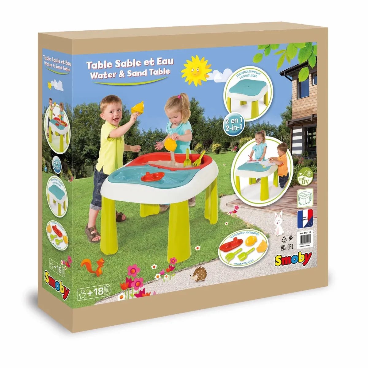 Smoby zand- en watertafel - Azzura Pool