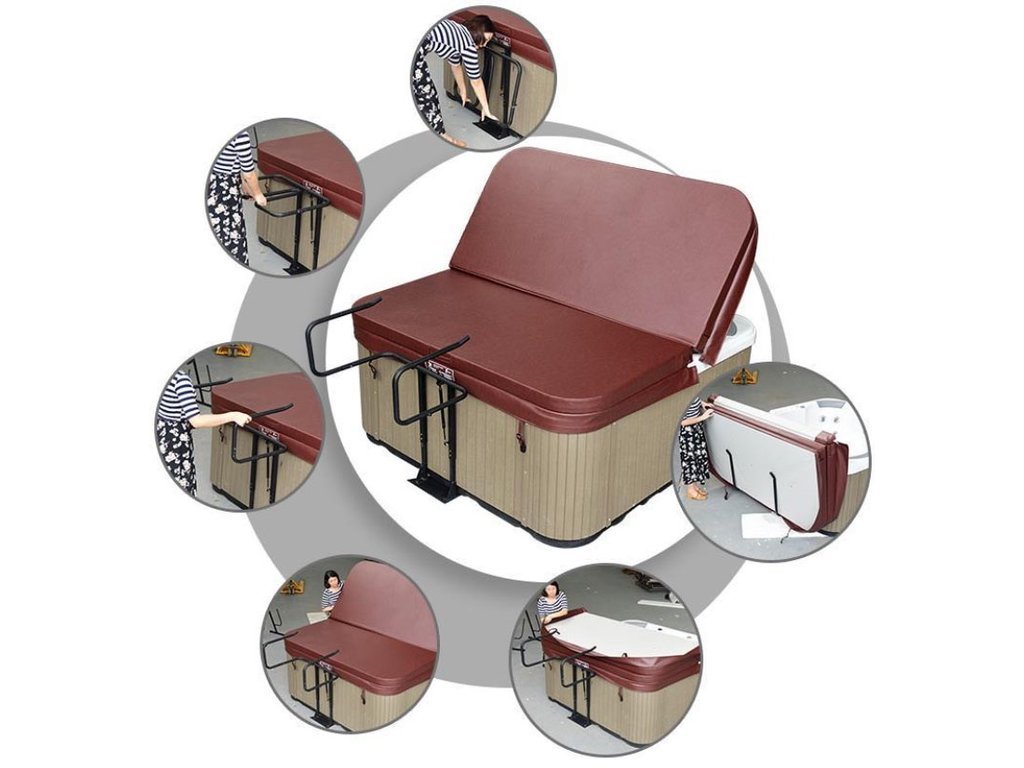 Spa cover lift FoldAway - Azzura Pool