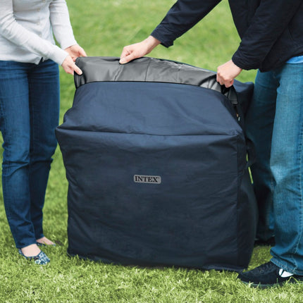 Intex PureSpa Greywood Deluxe opblaasbare spa, 4 persoons