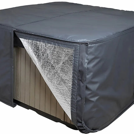 Spa isolerende beschermhoes - 210 x 210 cm x 85 cm