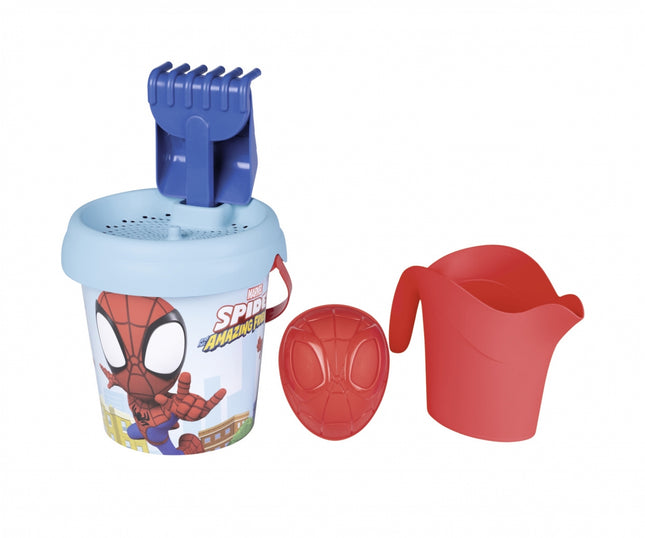 Cubo mediano lleno de Spidey de Smoby