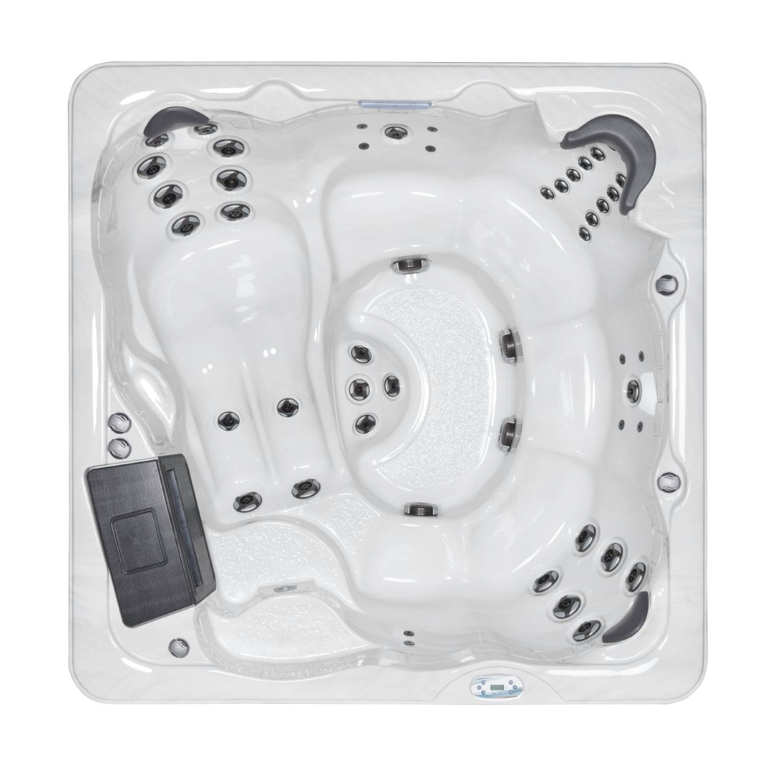 Sunrise Spa Classic 870S/grijs - 6 persoons met lounge - Azzura Pool