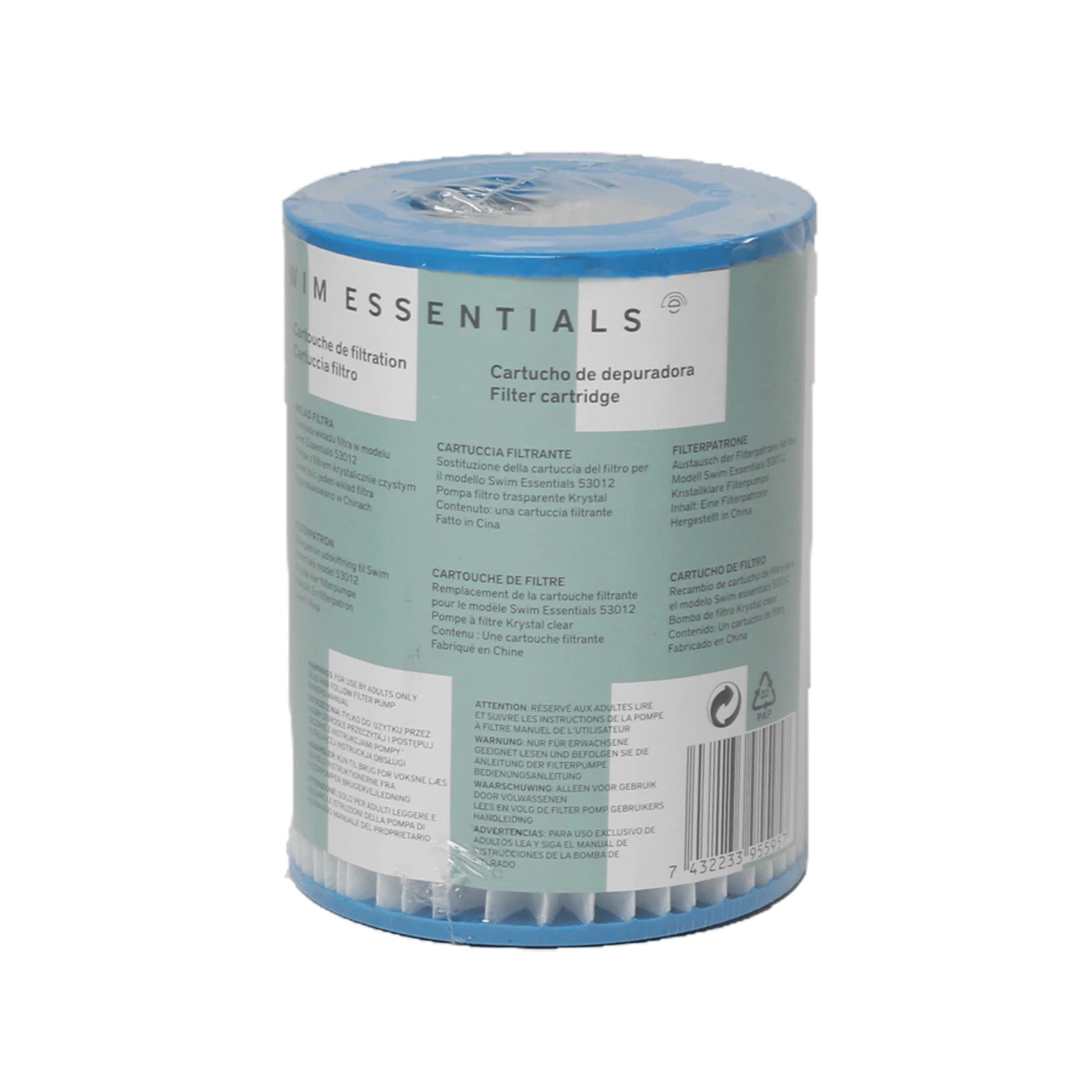 Swim Essentials - Filter cartridge voor Filterpomp 2600 liter/uur - Azzura Pool
