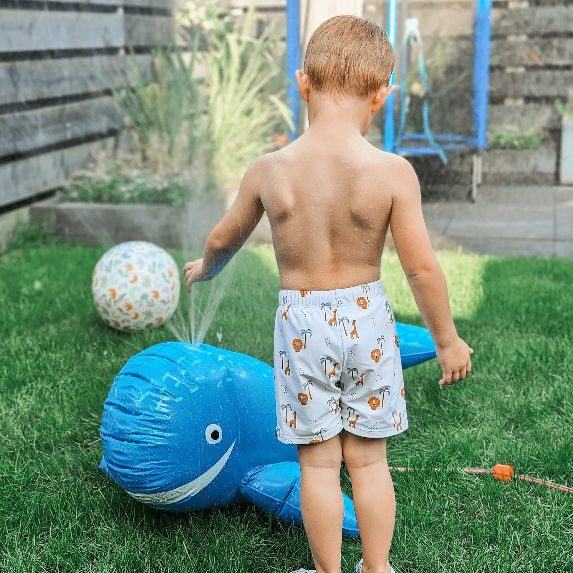 Swim Essentials - Jungle | Meerkleurige UV Zwemboxer Jongens - Azzura Pool