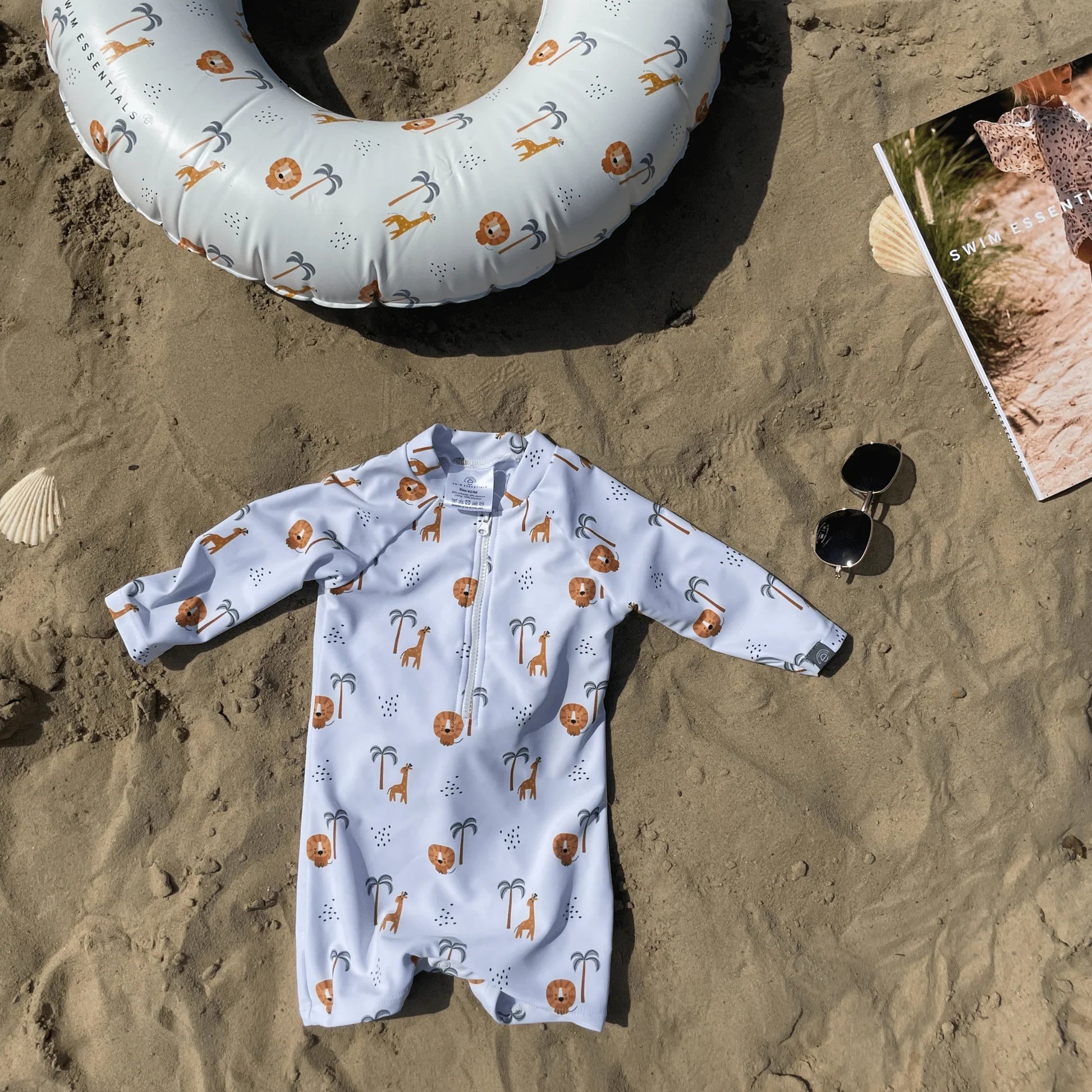 Swim Essentials - Jungle |UV Zwempak Jongens - Azzura Pool