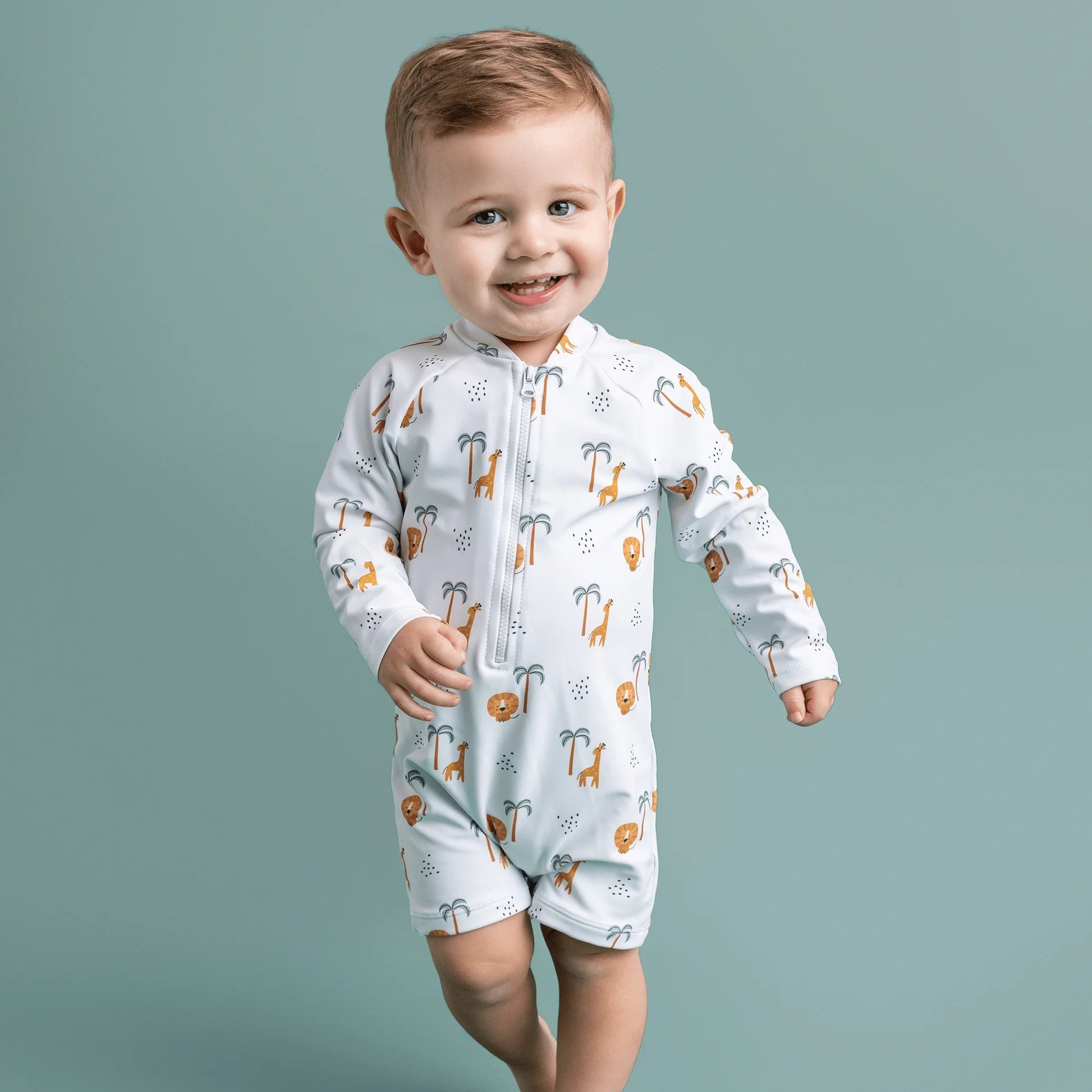 Swim Essentials - Jungle |UV Zwempak Jongens - Azzura Pool