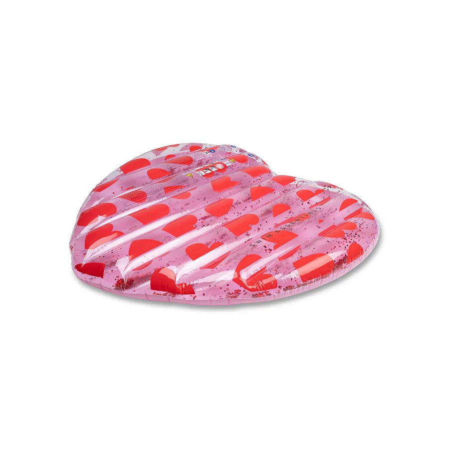 Swim Essentials - Mini Hearts | Roze Hart Luchtbed - Azzura Pool