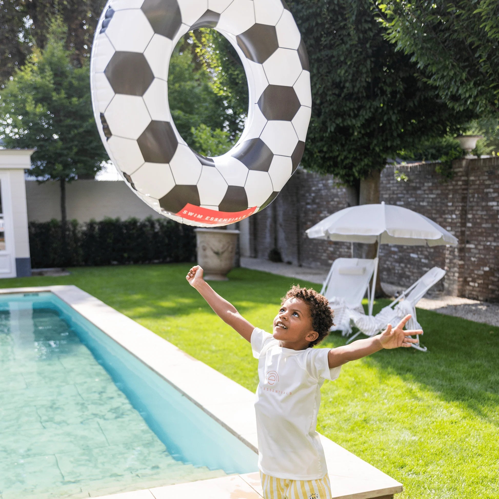Swim Essentials Voetbal Zwemband - Azzura Pool