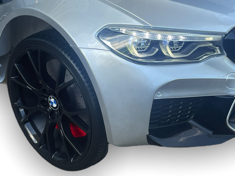 Bmw M5,Lithium, Leder Zitje, Rubberen Banden, Kinder Accu Auto!