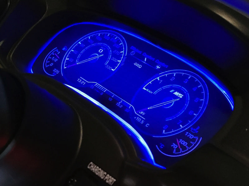 Bmw M5,Lithium, Leder Zitje, Rubberen Banden, Kinder Accu Auto!