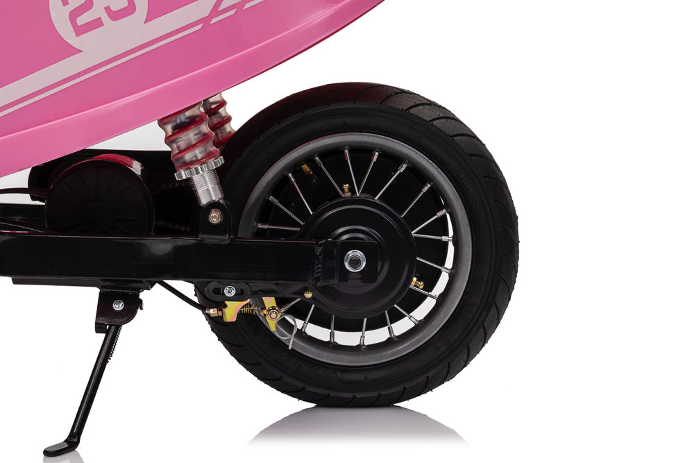 24 Volt Lithium Elektrische Kinder Scooter Met 350 Watt Aandrijving