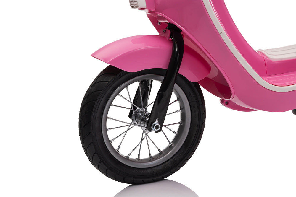 24 Volt Lithium Elektrische Kinder Scooter Met 350 Watt Aandrijving