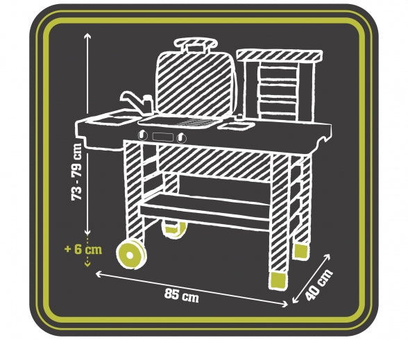 Barbecue da giardino Smoby Kitchen