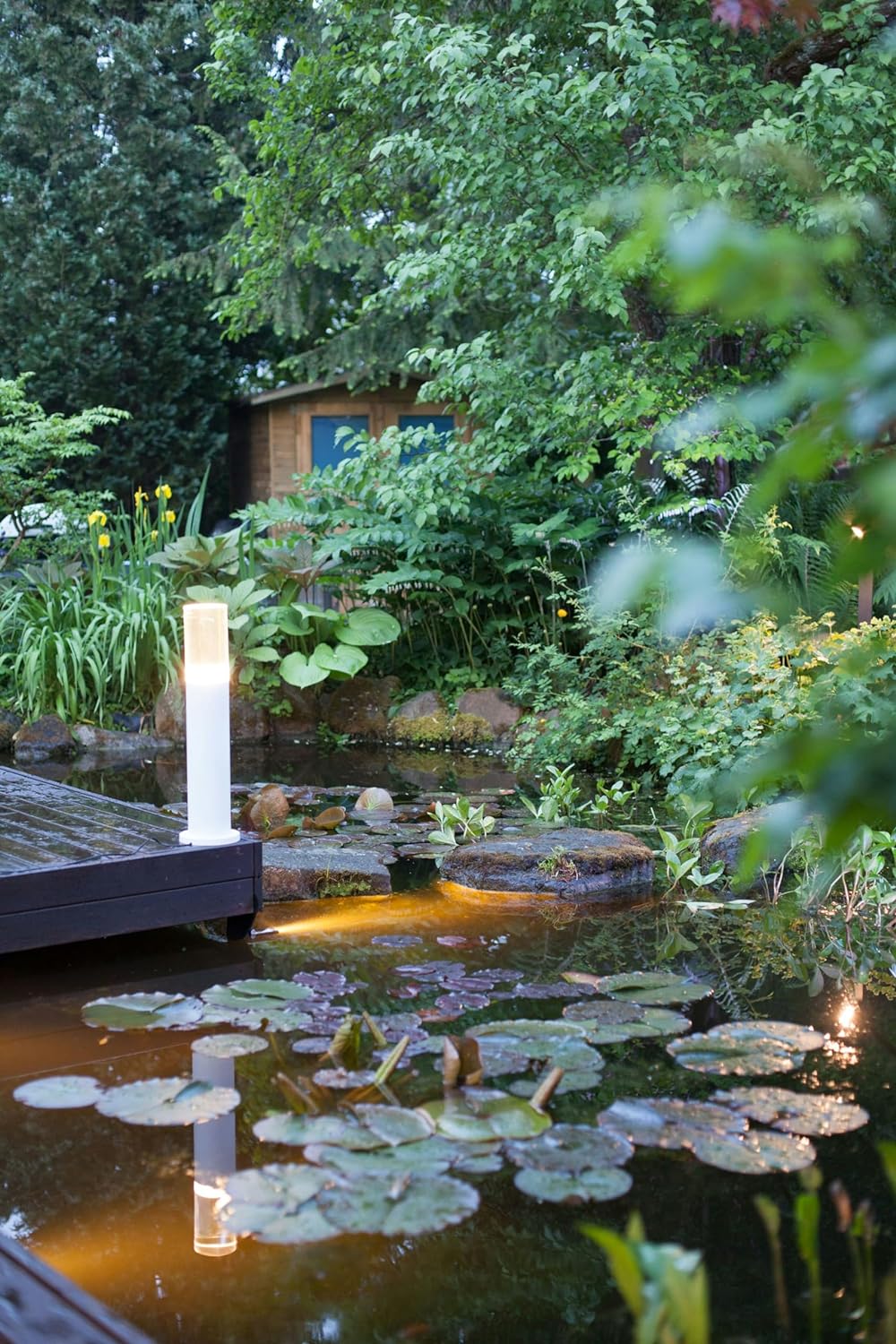 Tuinlamp 3W warm wit - metaal - Azzura Pool