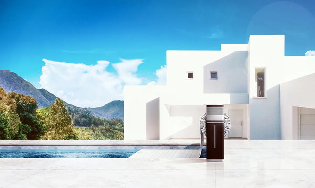 Tixit automatisch oprolsysteem - tot 3 meter - Zwart