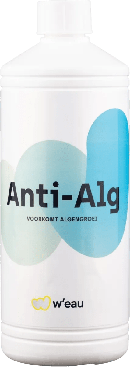 W'eau Anti-Alg 1 Liter – Professionele Algenbestrijder - Azzura Pool