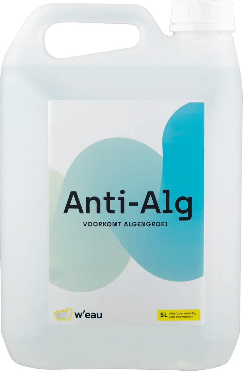 W'eau Anti-Alg 5 Liter – Professionele Algenbestrijder - Azzura Pool
